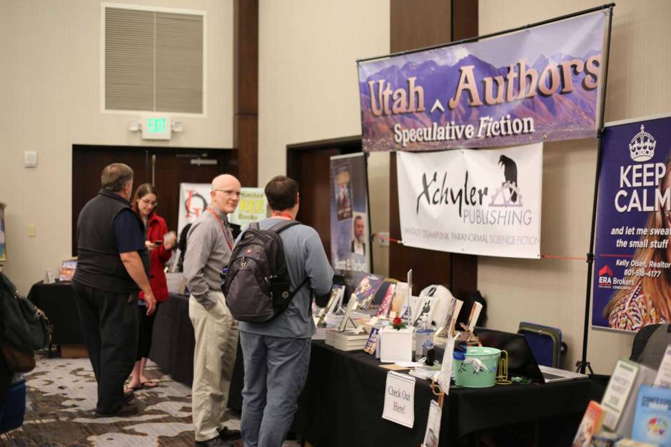 LTUE: Xchyler book booth