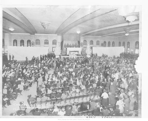 Christmas Pageant at the Pla Mor Ballroom, Kansas City, 1939
